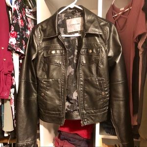 Maurices Faux Leather Jacket